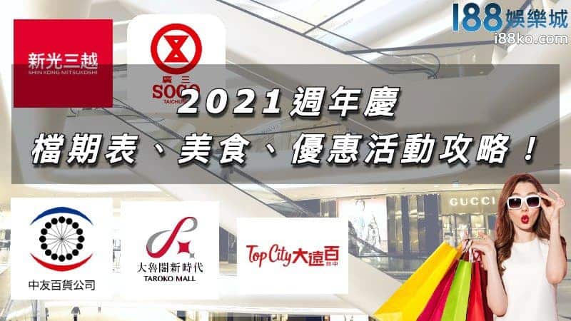 台中百貨公司週年慶2021